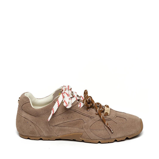 Asiel suede taupe