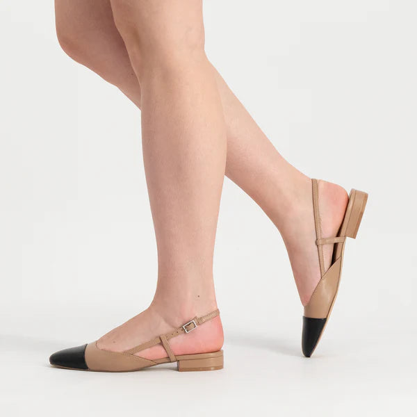Belinda tan leather