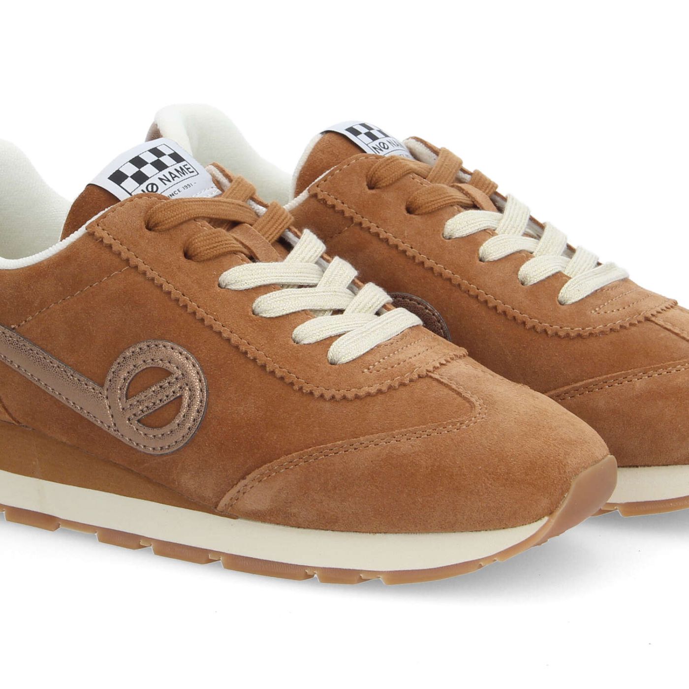 City run jogger suède brown