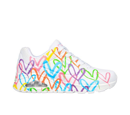 Uno highlight love white