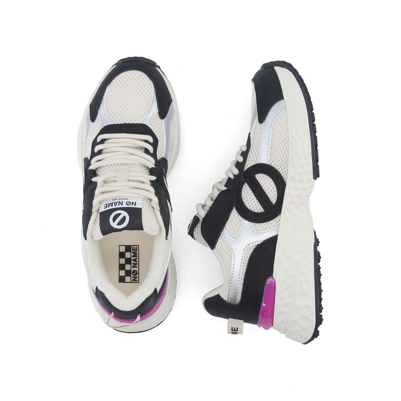 Carter 2.0 runner white/silver/black