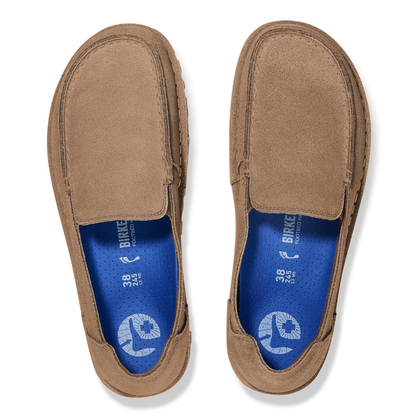Utti suede gray taupe-largeur normale homme 1027494