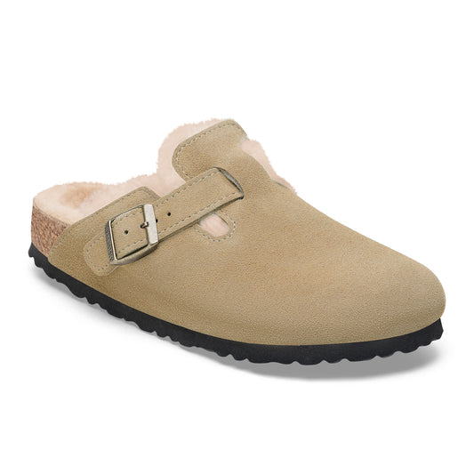 Boston shearling suede taupe 1028299