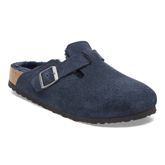 Boston shearling suede new navy 1030701