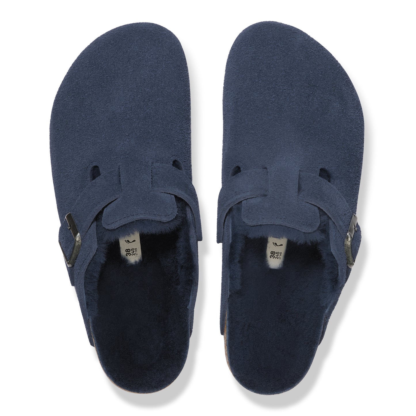 Boston shearling suede new navy 1030701