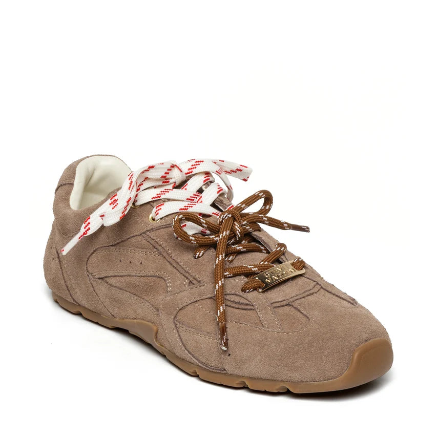 Asiel suede taupe