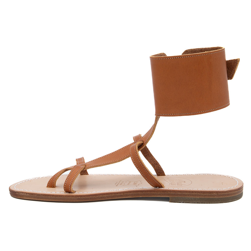 Alicia naturel semelle cuir