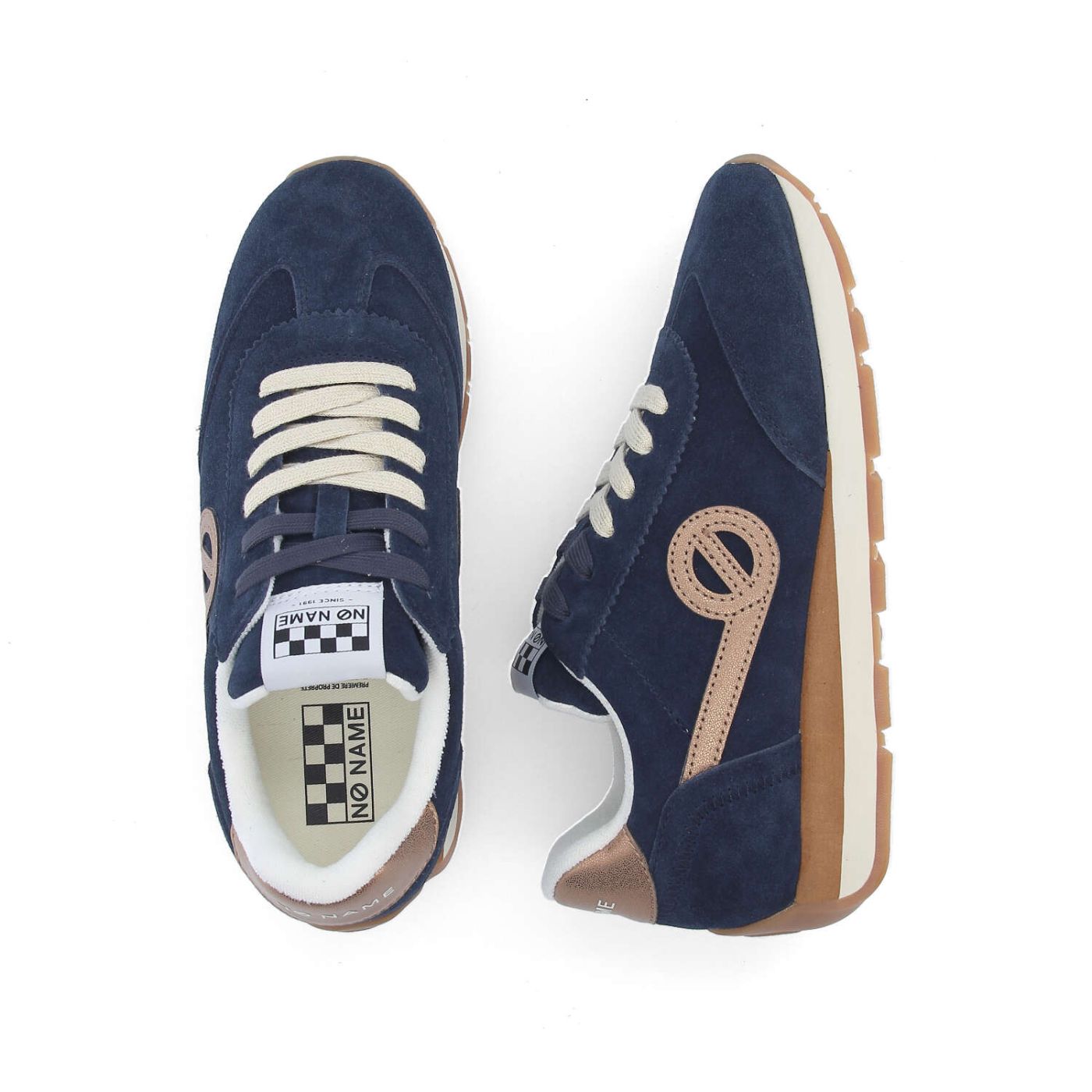 City run jogger suède navy