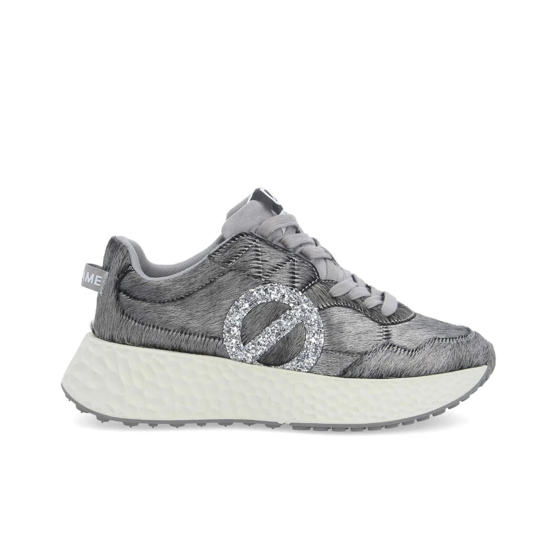 Carter jogger pony/glitter silver/silver