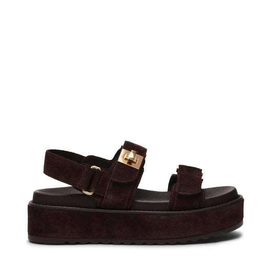 Bigmona brown suede