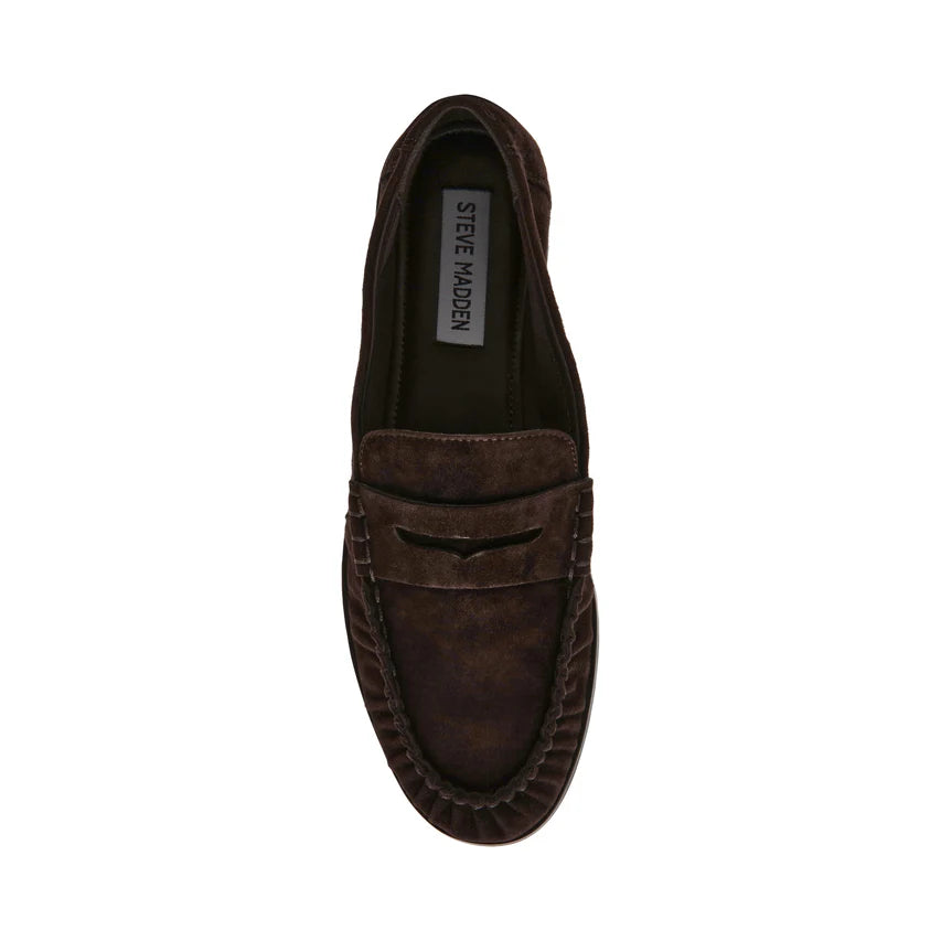 Muse suede dark brown