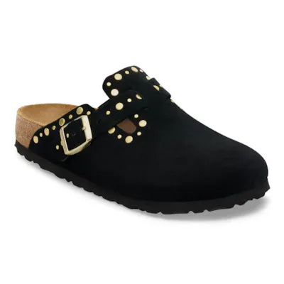 Boston Suede rivet black 1030491