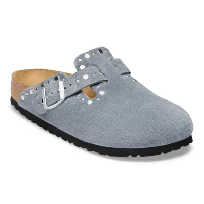 Boston Suede rivet stone blue 1032951