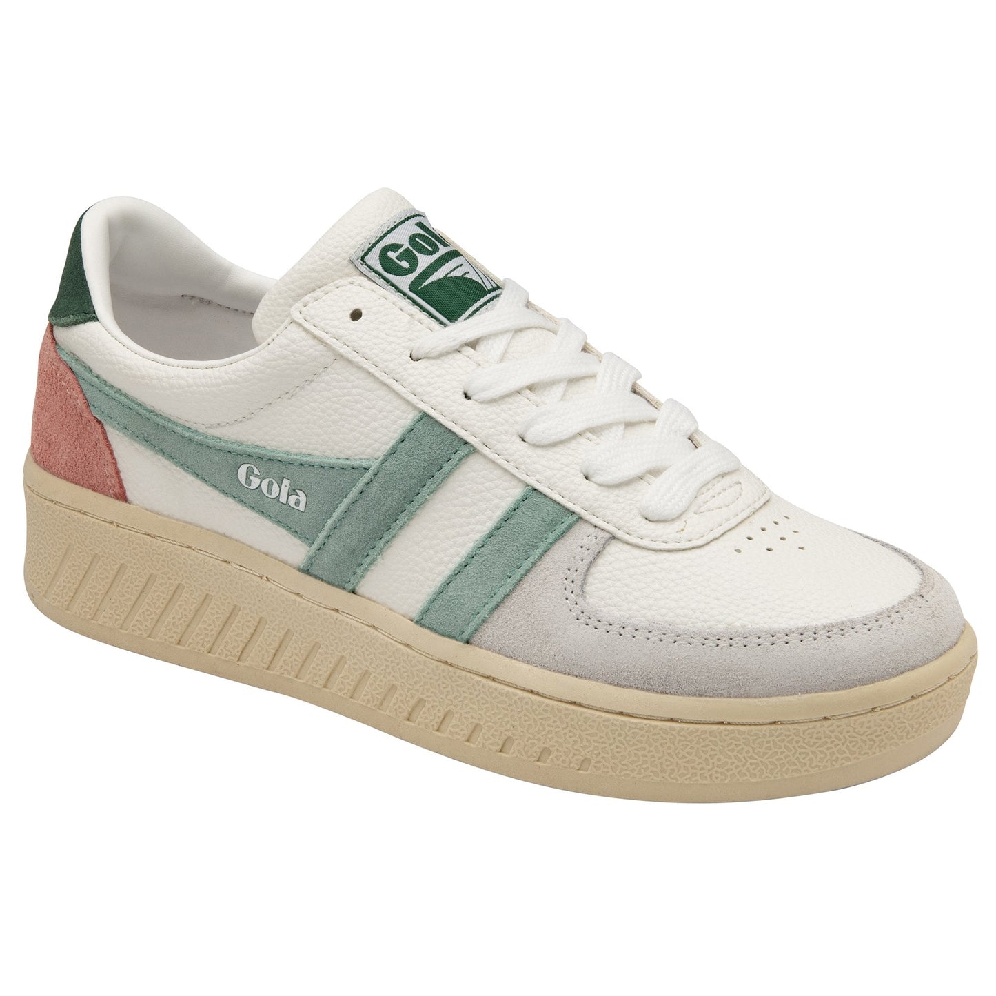 Grandslam white/green mist/evergeen